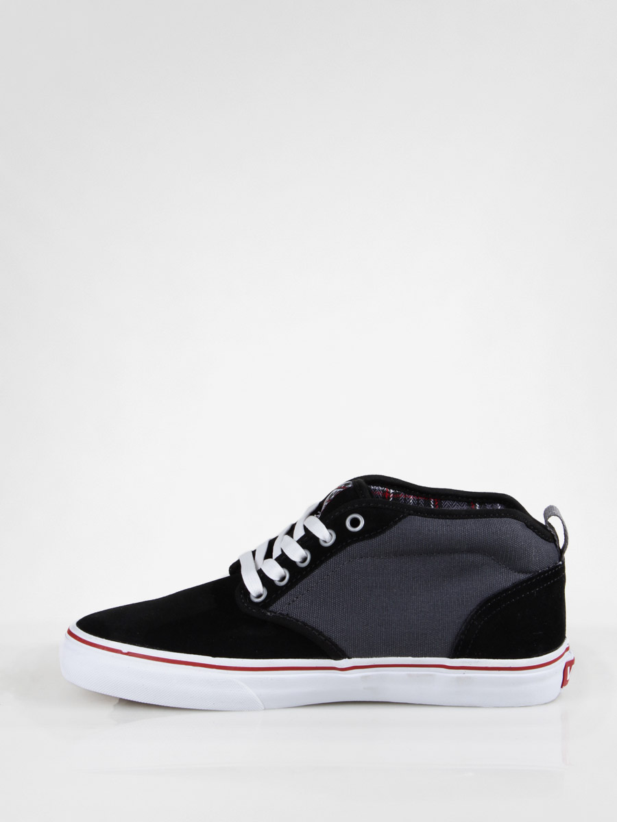 Boty Vans Atwood Mid (canvas/black/grey/red)
