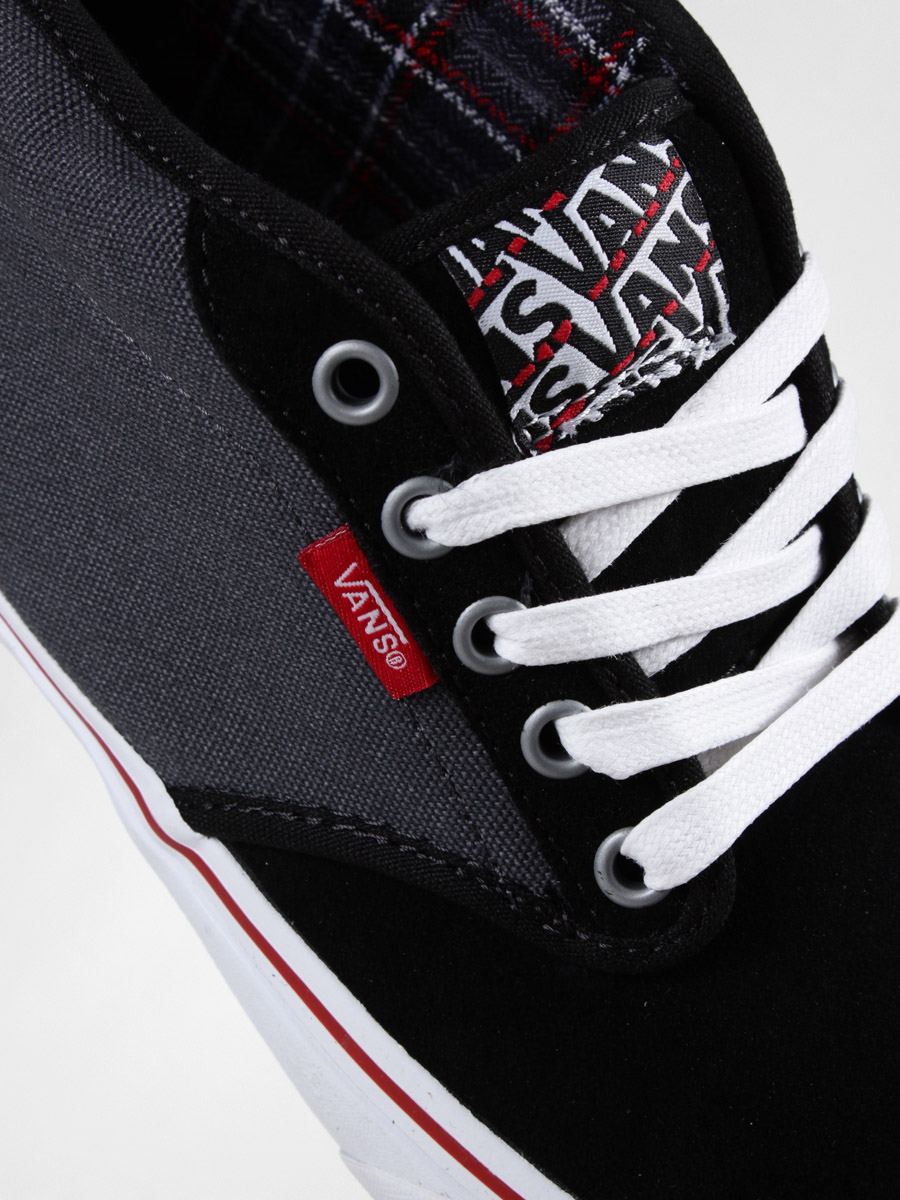 Boty Vans Atwood Mid (canvas/black/grey/red)