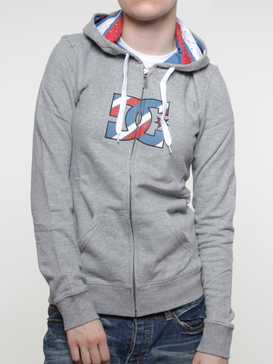 Mikina DC Terraine Zip Wmn (heather grey)