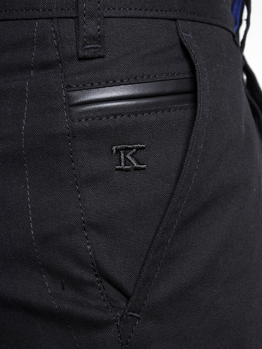 Kalhoty Turbokolor Chinos Regular-Fit (black)