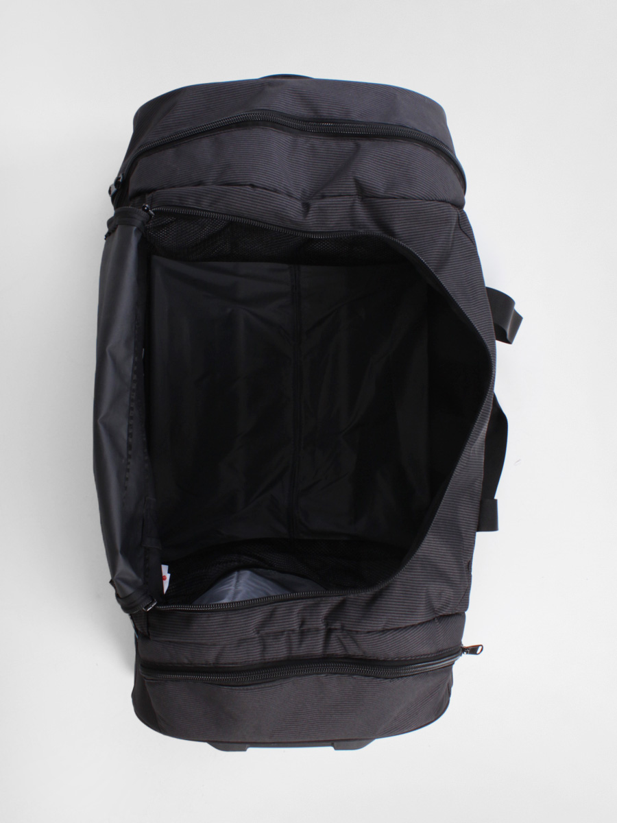 Cestovní taška Dakine Wheeled Duffle LG (black stripe)