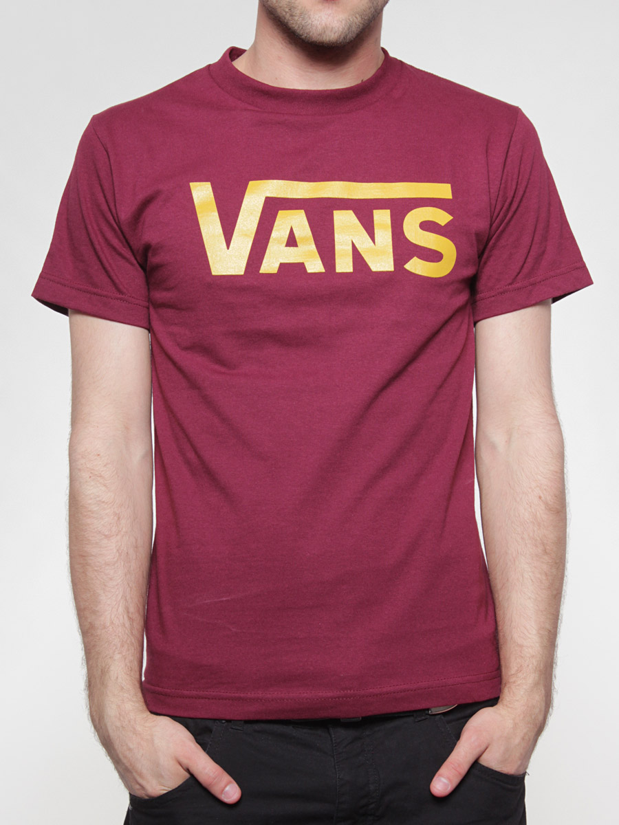 Tričko Vans Classic (burgundy)