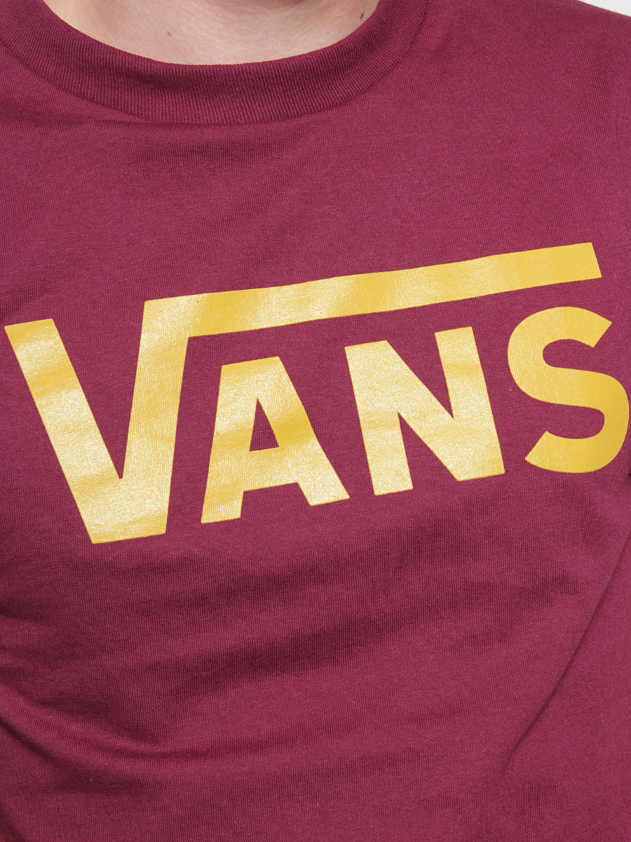 Tričko Vans Classic (burgundy)