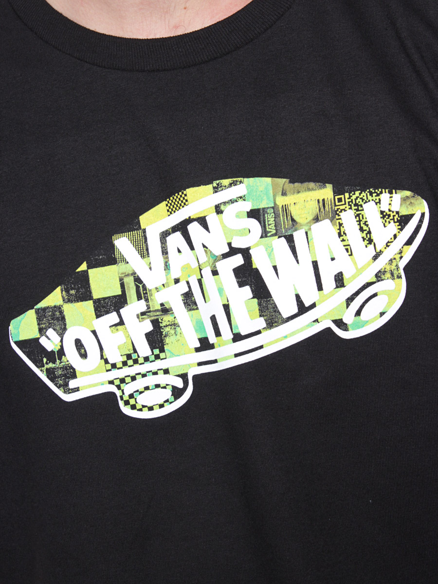 Tričko Vans Scan Check (black)