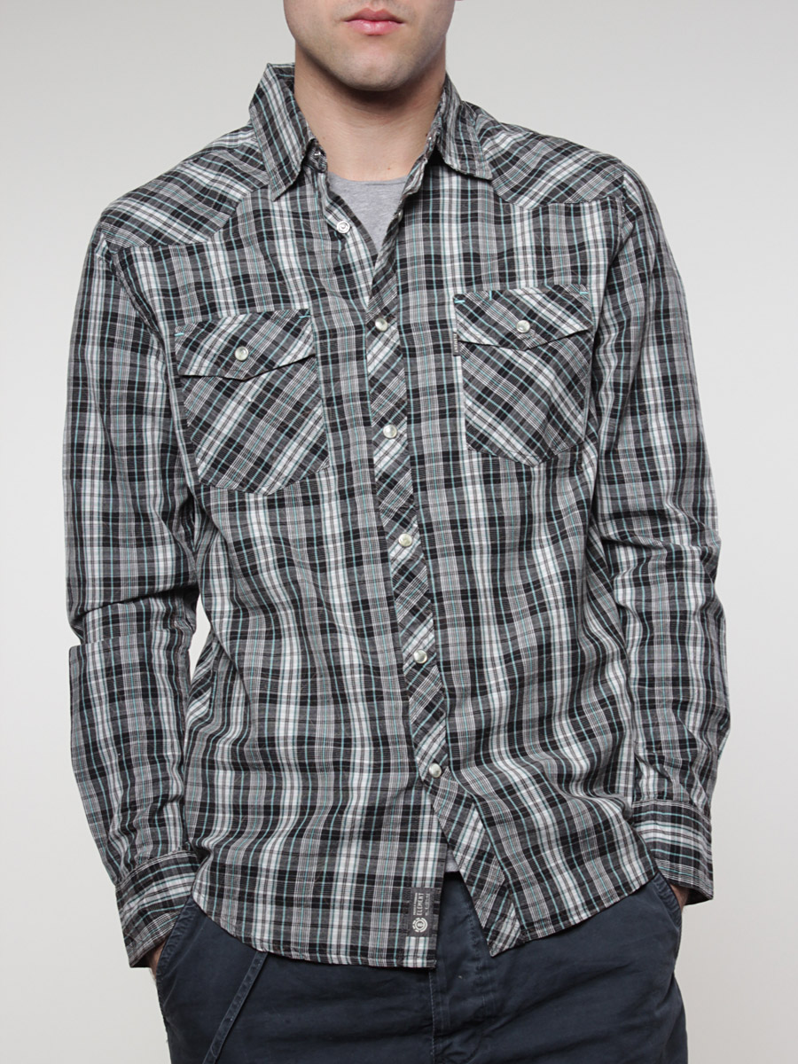 Košile Element Cody LS (black)