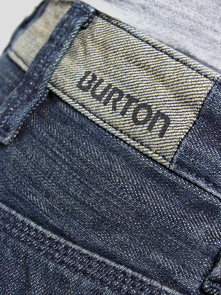 Šortky Burton Mid Fit (tinted indigo)
