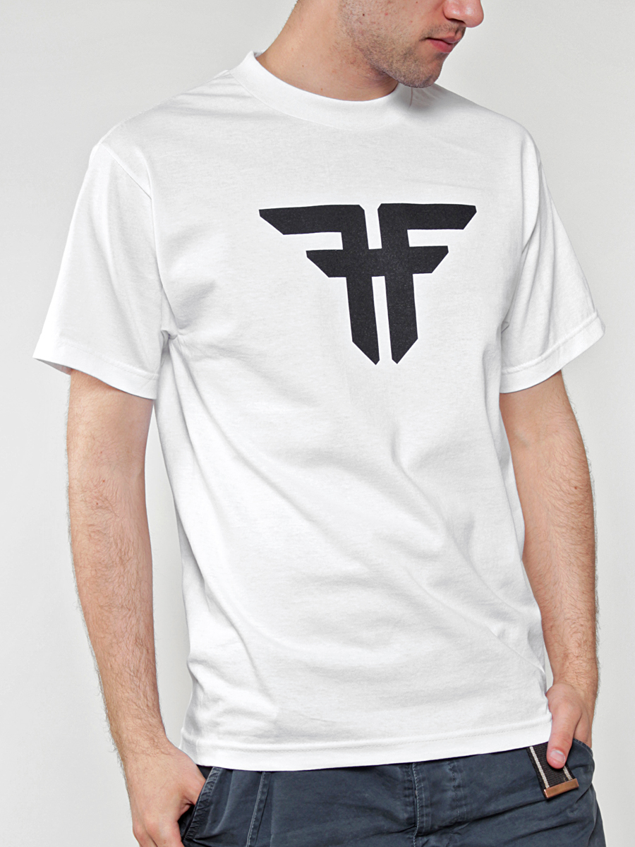Tričko Fallen T-Shirt Trademark (wh/blk)