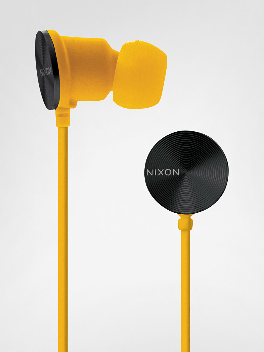 Sluchátka Nixon Wire 8mm (goldenrad/black)