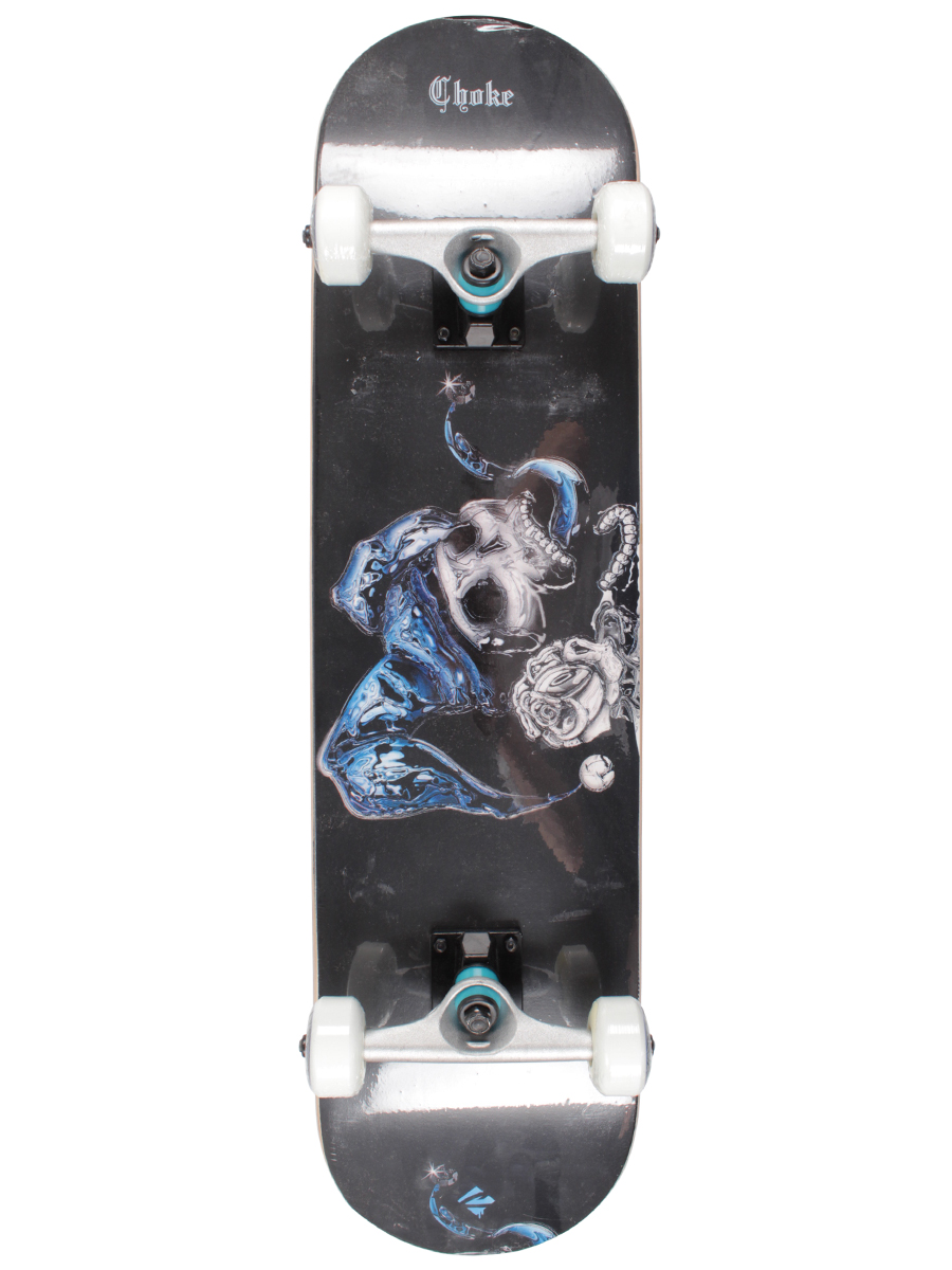 Kompletní skateboard Choke Jokers Skull 