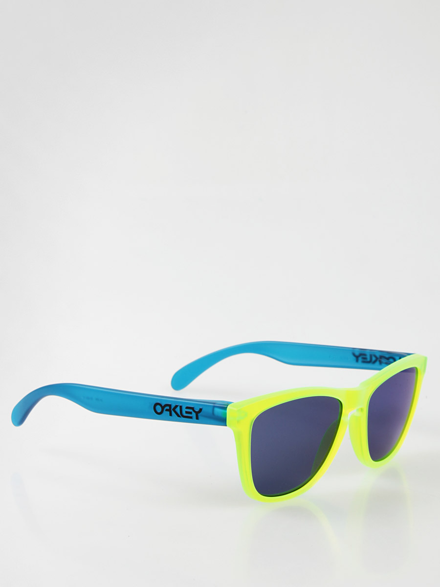 Sluneční brýle Oakley Frogskins (blacklight yellow/blue/blue iridium)