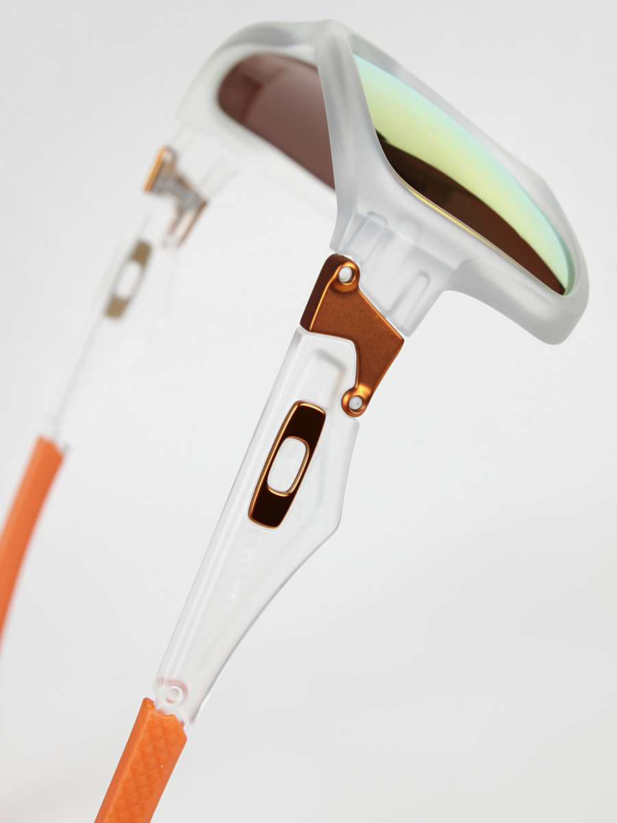Sluneční brýle Oakley Jupiter Squared (matte clear/fire iridium)
