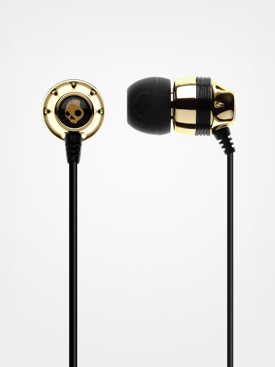 Sluchátka Skullcandy Ink'd (mic/gold)