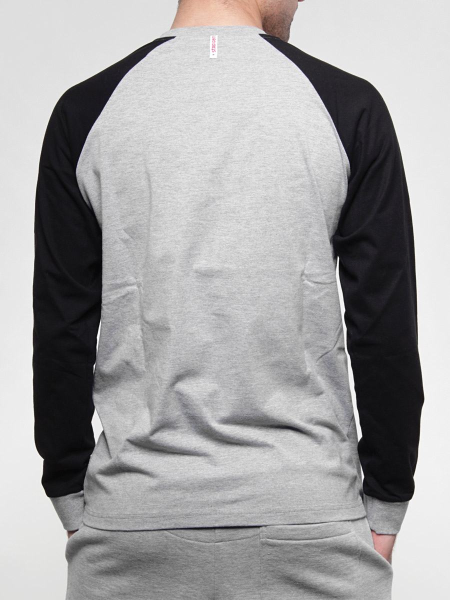 Tričko StoProcent Eagle (melange/black)