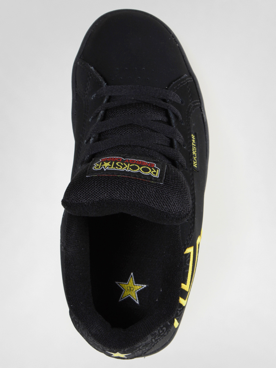 Dětské boty Etnies Kids Rockstar Fader (black/yellow/black)