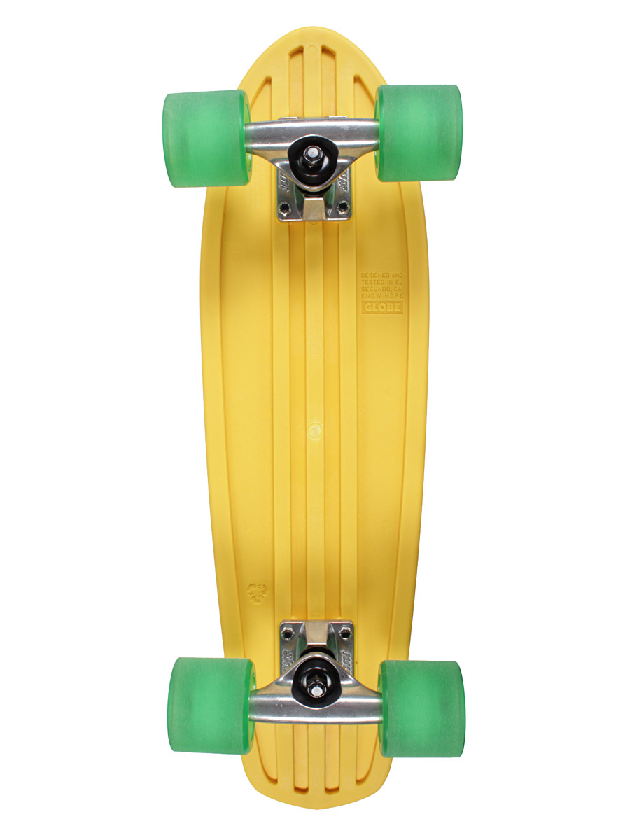 Cruiser Globe Bantam Retro Ripper (yellow/raw/clear green)