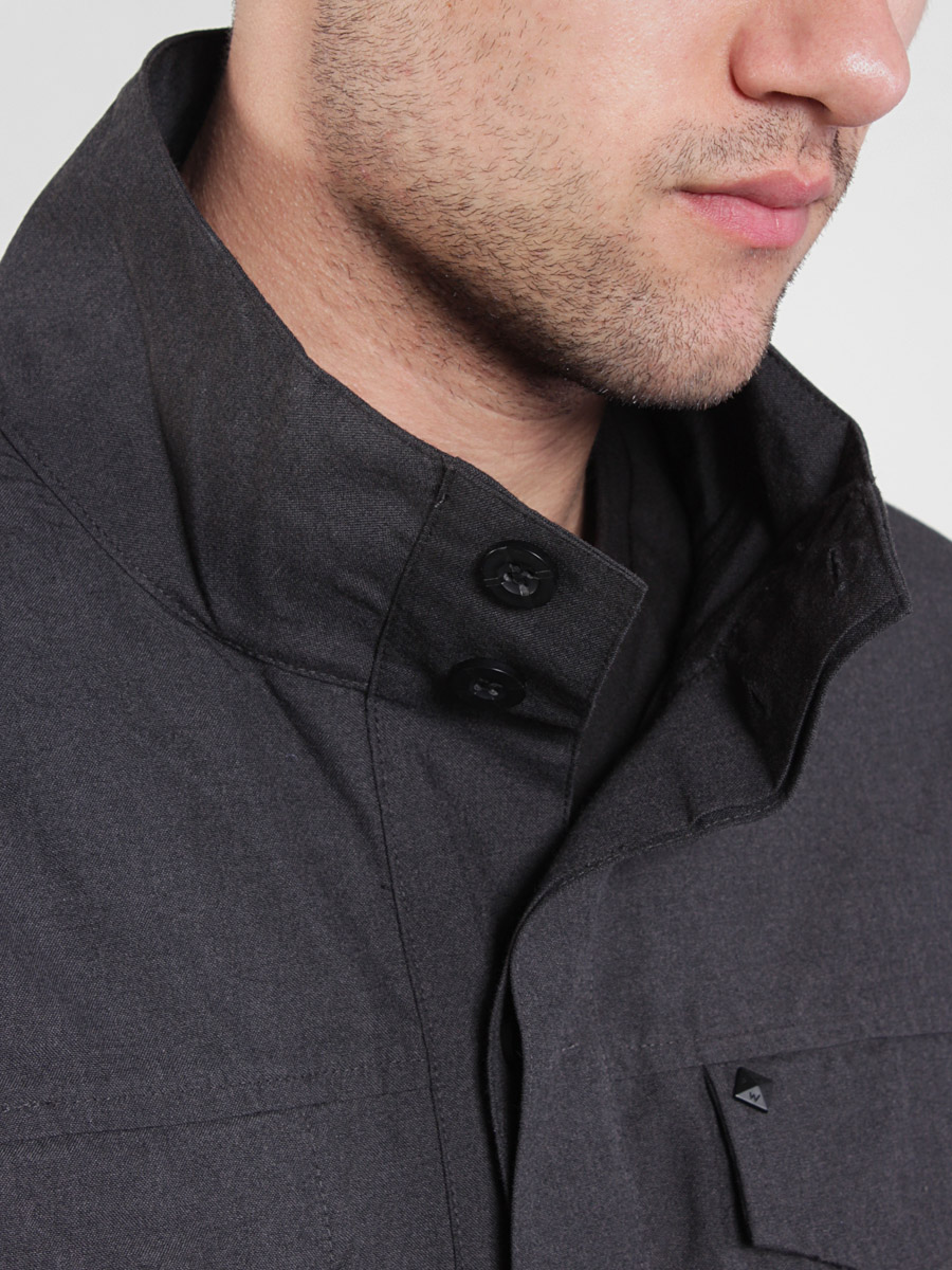 Bunda Kr3w Clifton (black heather)