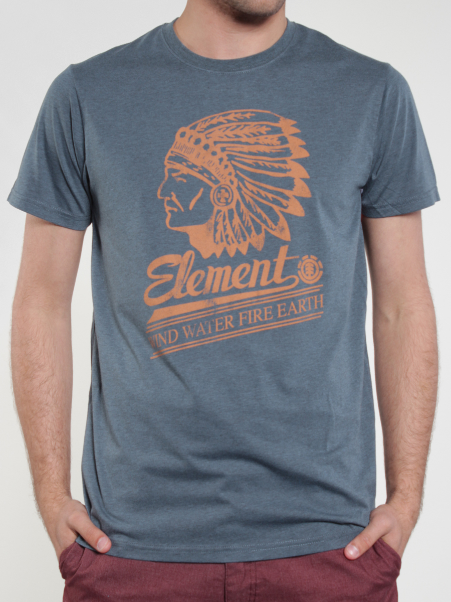 Tričko Element Brave (blue heather)