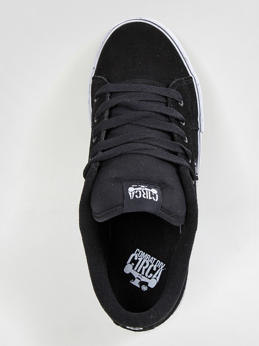 Boty Circa Cero (black/white/gum)