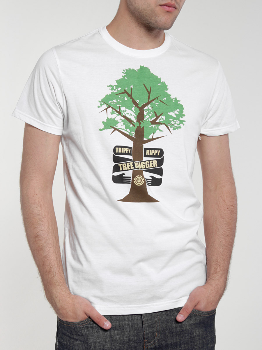 Tričko Element Tree Hugger (off white)