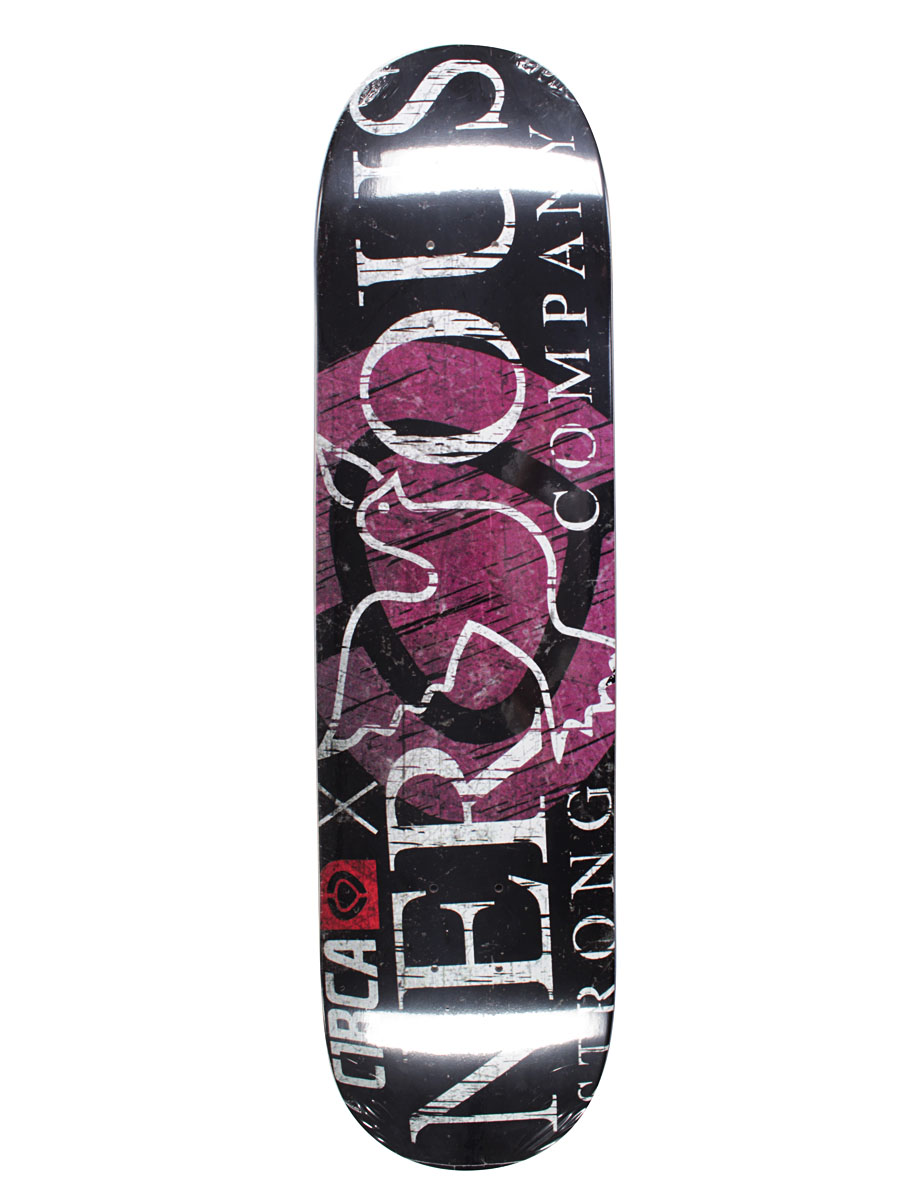 Deska Nervous Circa 7.62'' (blk/burgundy)