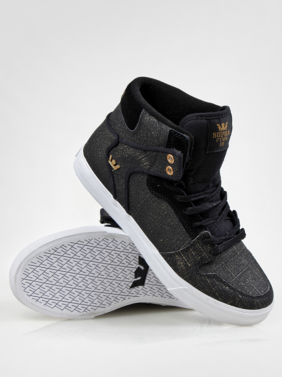 Boty Supra Vaider černá (blk/gold gunny tuf) S28086