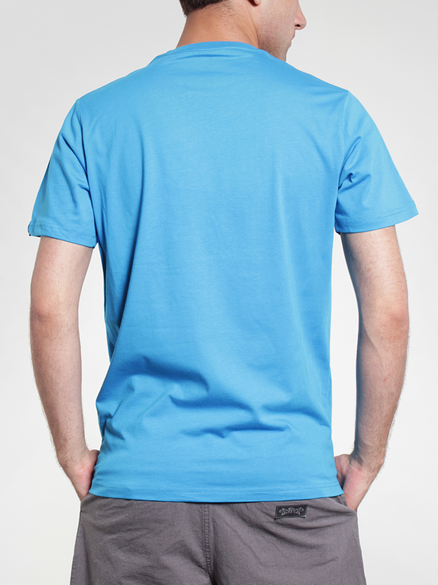 Tričko Plan B Scrawl (aztec blue)