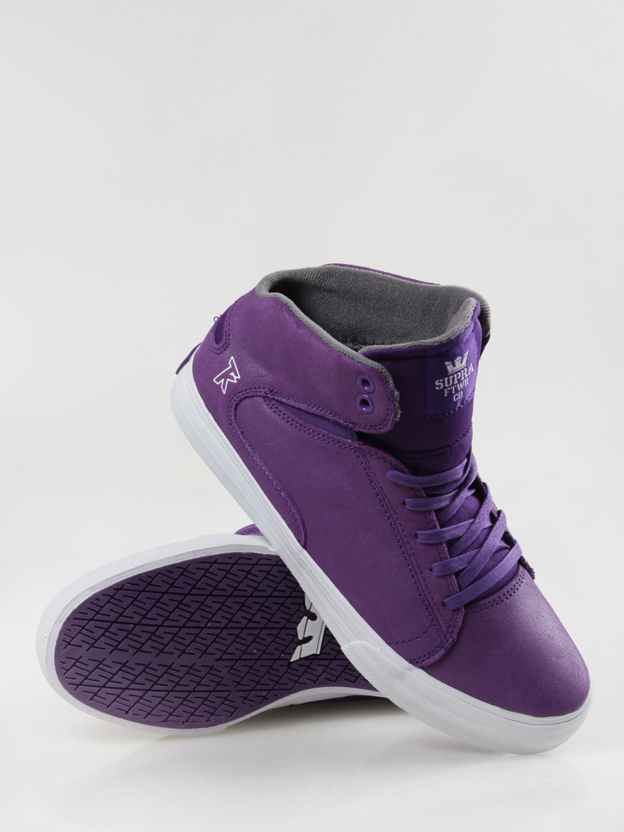 Boty Supra Society Mid (purple/white) S46038