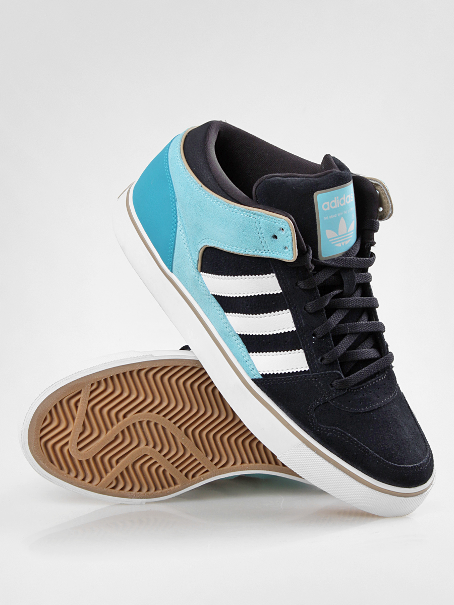 Boty Adidas Culver Vulc Mid (black1/runwht/ocean)
