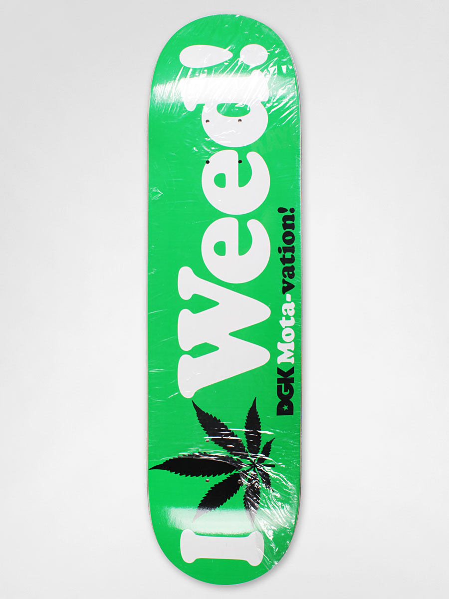 Deck DGK I Love Weed Green 8.0