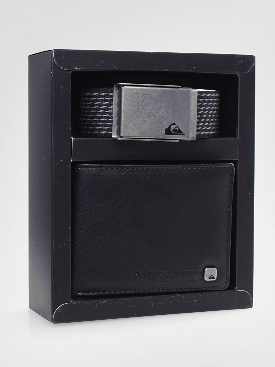 Peněženka a opasek Quiksilver 071 (black)