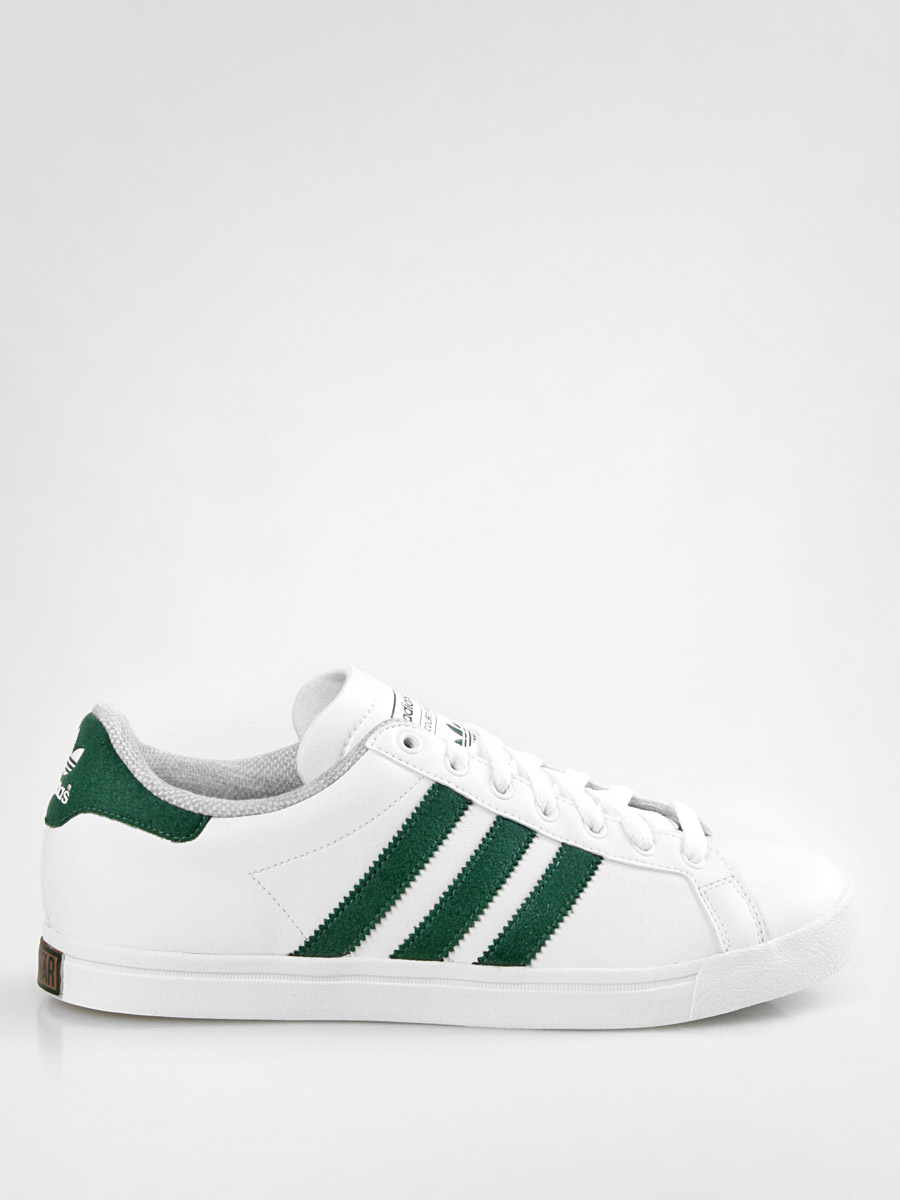 Boty Adidas Court Star (white/dark green/gum5)