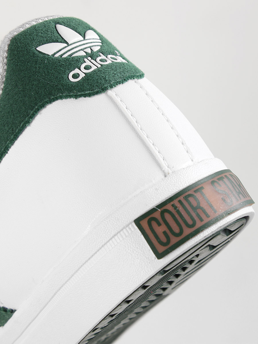 Boty Adidas Court Star (white/dark green/gum5)