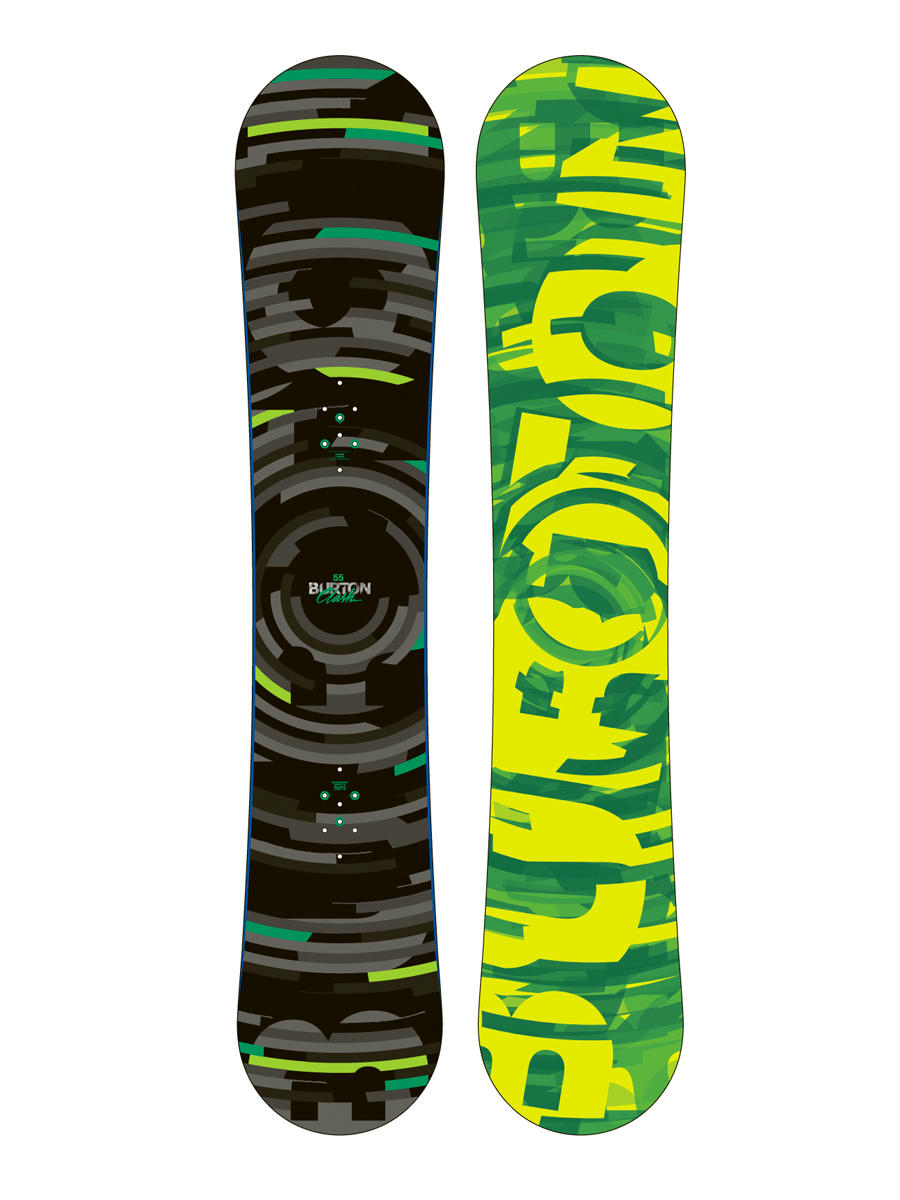 Snowboard Burton Clash Green Yellow 155 green yellow