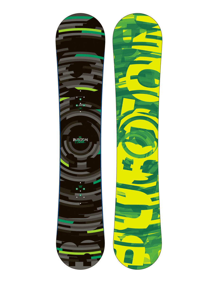 Pánská Snowboard Burton Clash Green/Yellow 155 (green/yellow)
