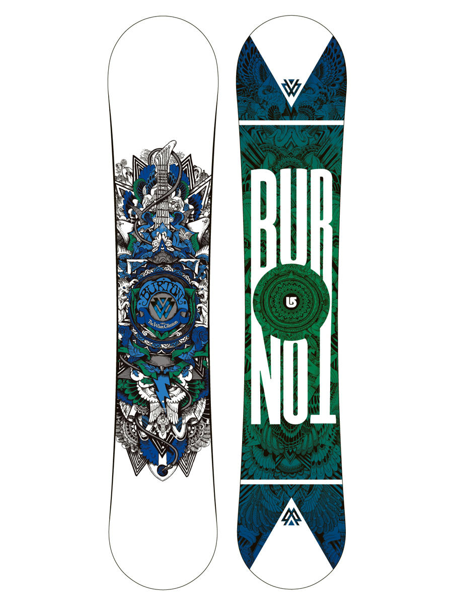 Snowboard Burton TWC Standard Wht Blu 157 wht blu