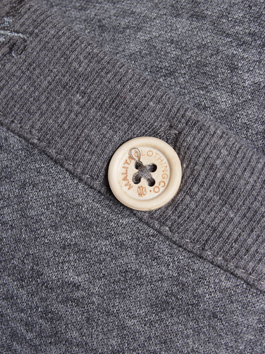 Mikina Malita Collar ZHD (heather gry)