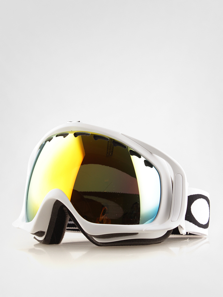 Brýle na snowboard Oakley Crowbar (matt white/fire iridium)