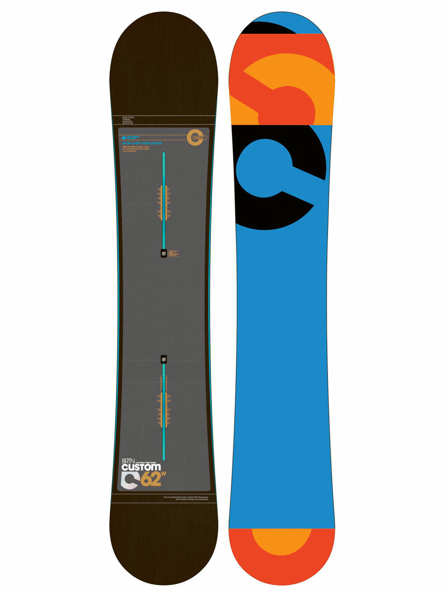 P nsk Snowboard Burton Custom Blue 162W blue