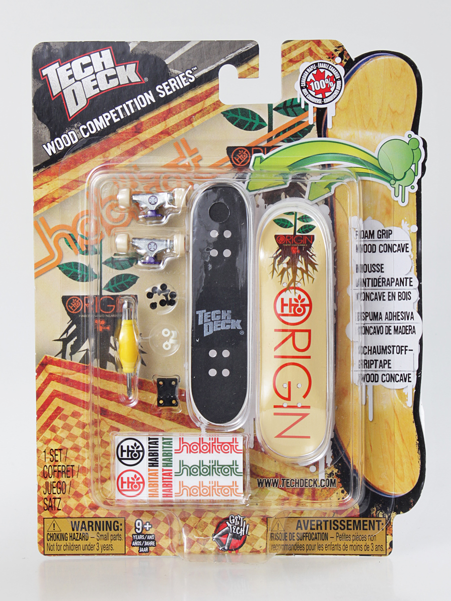 Habitat Skateboards Habitat Tech Deck Fingerboard Tech Deck