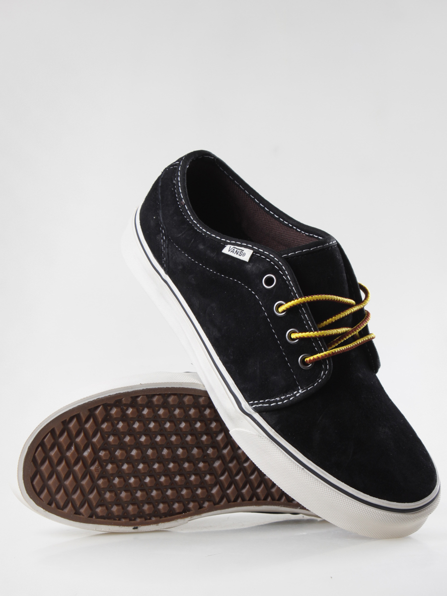 Boty Vans 106 Vulcanized černá (pig suede/black)