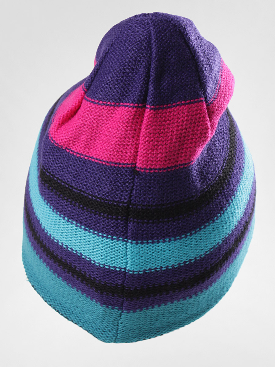 Čepice 686 Striate Revers Beanie Wmn (iris)