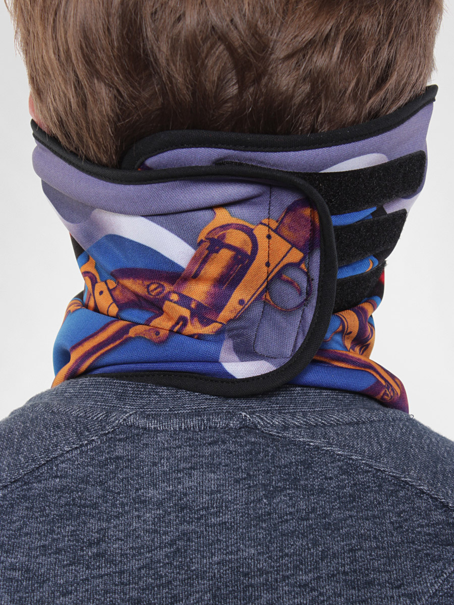 Šátek Wolface Skull&Guns 