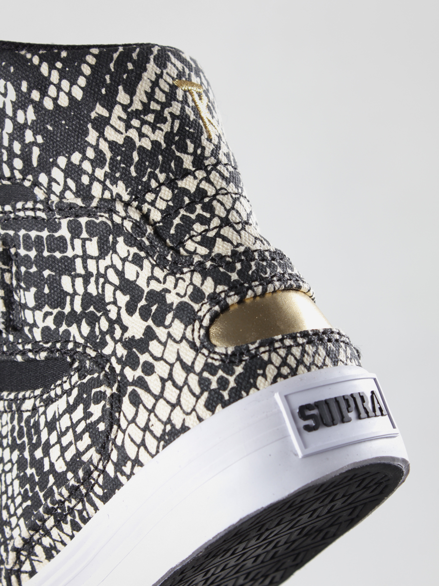 Boty Supra Society SW34004 Wmn (blk snake print/gold-white)