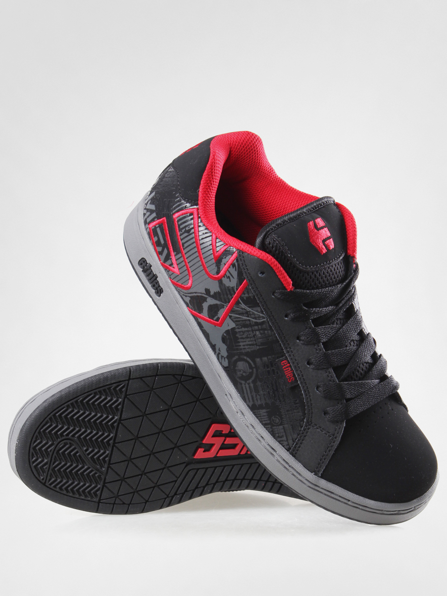 Boty Etnies Metal Mulisha Fader (blk/gry/red)