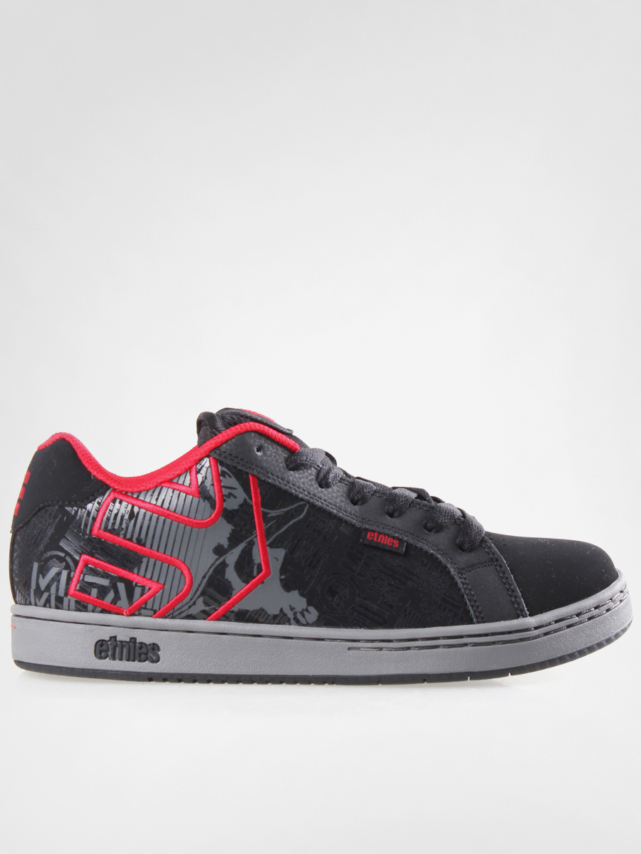 Boty Etnies Metal Mulisha Fader - černá (blk/gry/red)