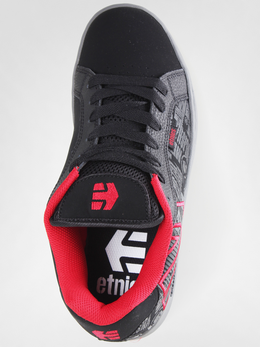 Boty Etnies Metal Mulisha Fader (blk/gry/red)