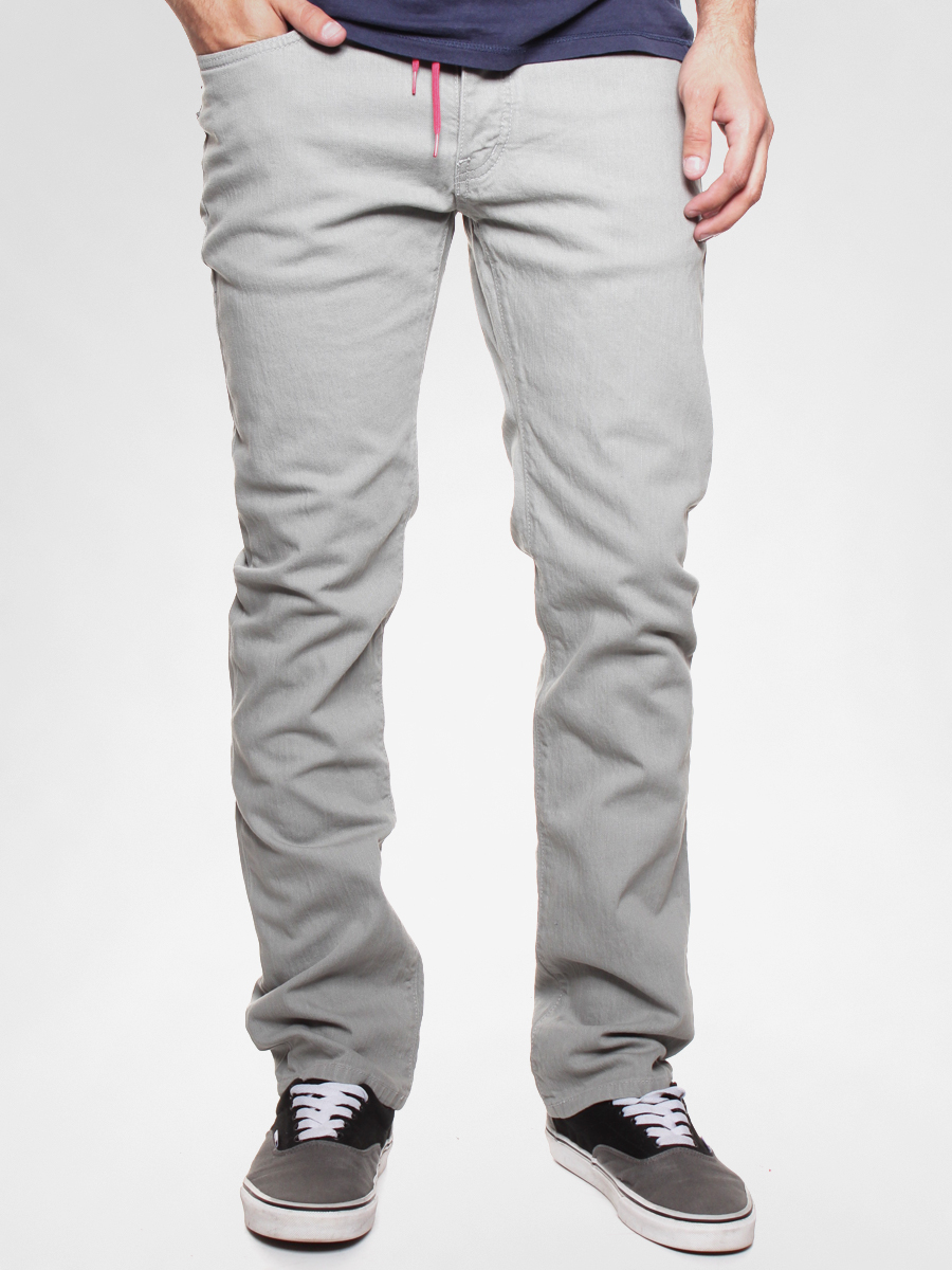 Kalhoty Kr3w K Slim Ee Cement (cem) 