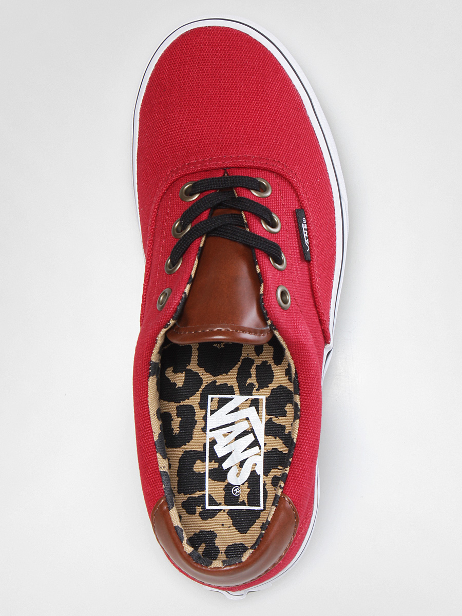 vans era 59 red leopard