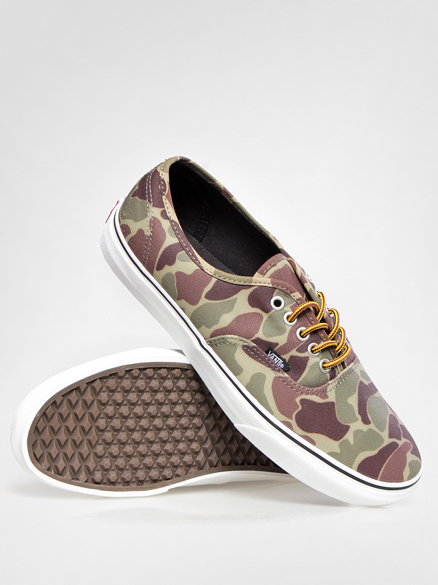 Boty Vans Authentic VTSV8X0 (waxed canvas/camo/marsh)