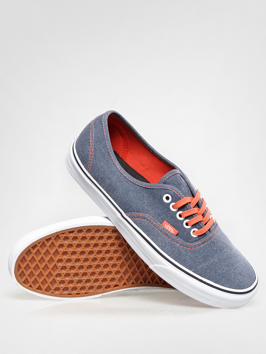 Boty Vans Authentic VTSV8WU (washed/navy/orange)